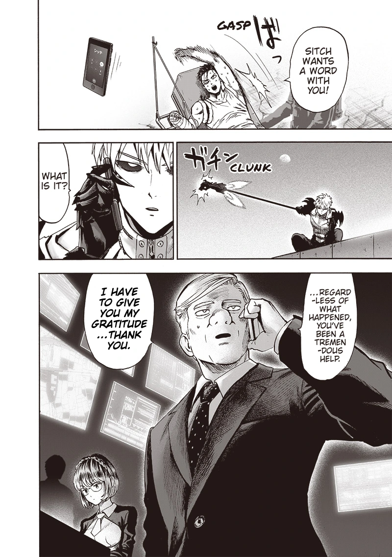 One Punch Man Manga Chapter 120 page 14 - The Only Necessary Thing Is Strength scene