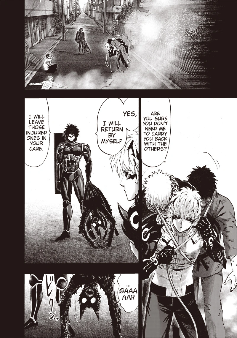 One Punch Man Manga Chapter 120 page 16 - The Only Necessary Thing Is Strength scene