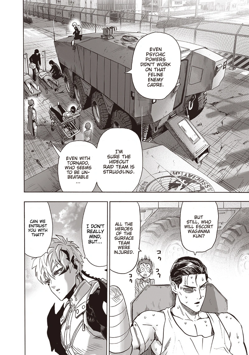 One Punch Man Manga Chapter 120 page 22 - The Only Necessary Thing Is Strength scene