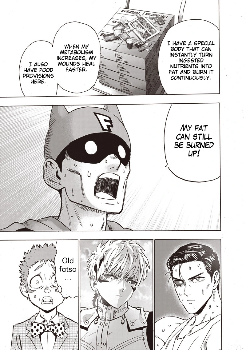 One Punch Man Manga Chapter 120 page 23 - The Only Necessary Thing Is Strength scene