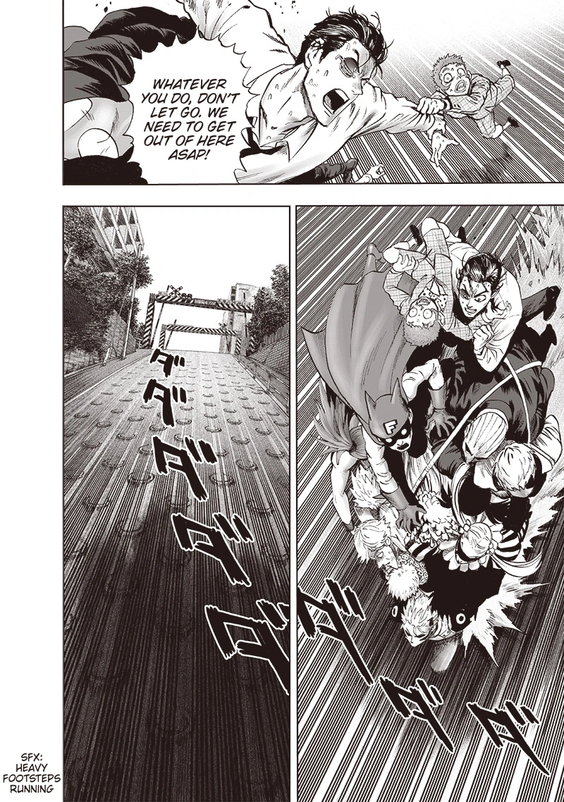 One Punch Man Manga Chapter 120 page 4 - The Only Necessary Thing Is Strength scene
