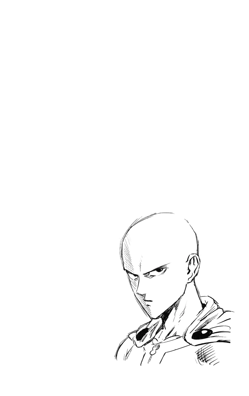 One Punch Man Manga Chapter 121.5 page 12 - Back of My Head | Volume 25 Extras scene
