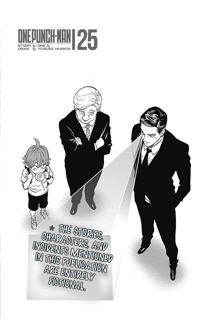 One Punch Man Manga Chapter 121.5 page 15 - Back of My Head | Volume 25 Extras scene
