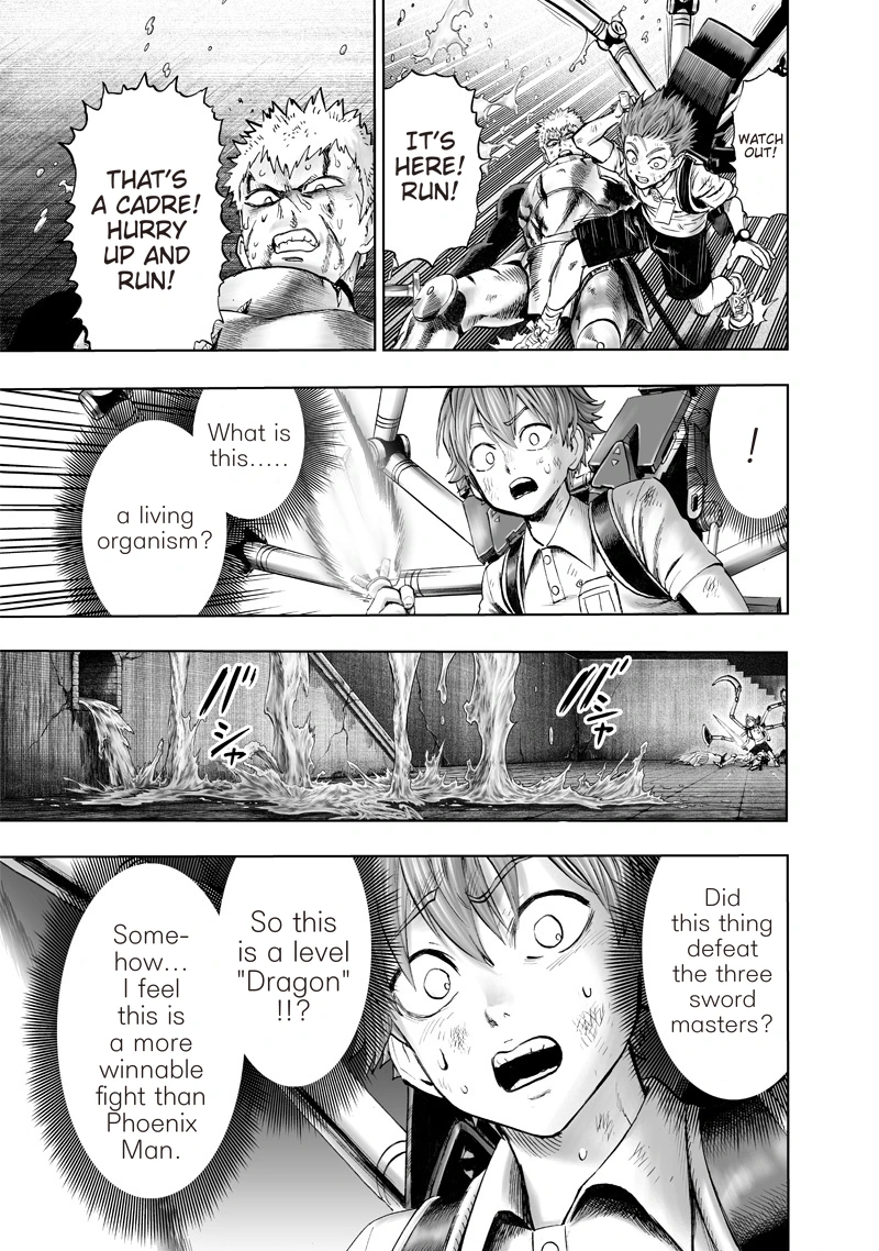 One Punch Man Manga Chapter 121 page 15 - Broken scene