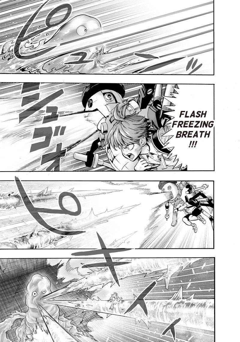 One Punch Man Manga Chapter 121 page 21 - Broken scene