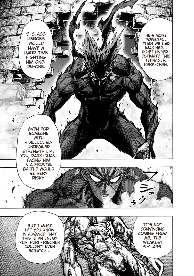 One Punch Man Manga Chapter 121 page 7 - Broken scene