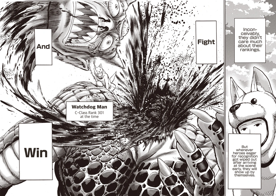 One Punch Man Manga Chapter 122 page 19 - Unknown scene