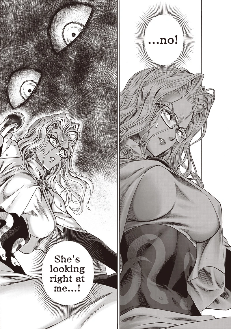 One Punch Man Manga Chapter 123 page 24 - Real Form scene