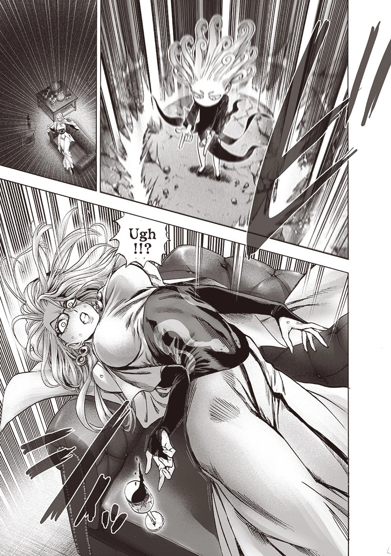 One Punch Man Manga Chapter 123 page 26 - Real Form scene
