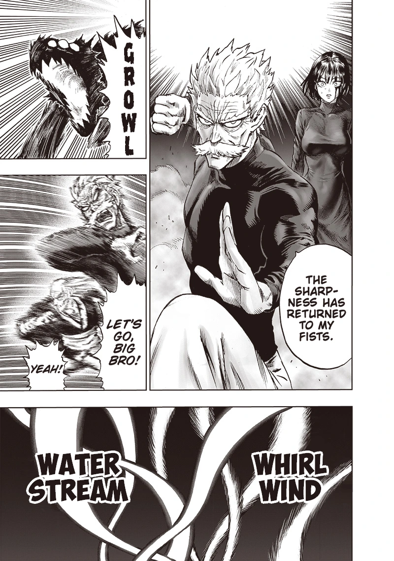 One Punch Man Manga Chapter 124 page 16 - New Fubuki Group scene