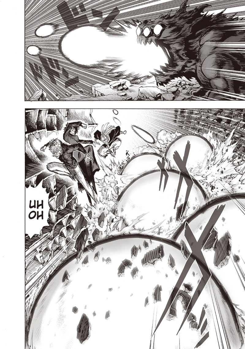 One Punch Man Manga Chapter 124 page 3 - New Fubuki Group scene
