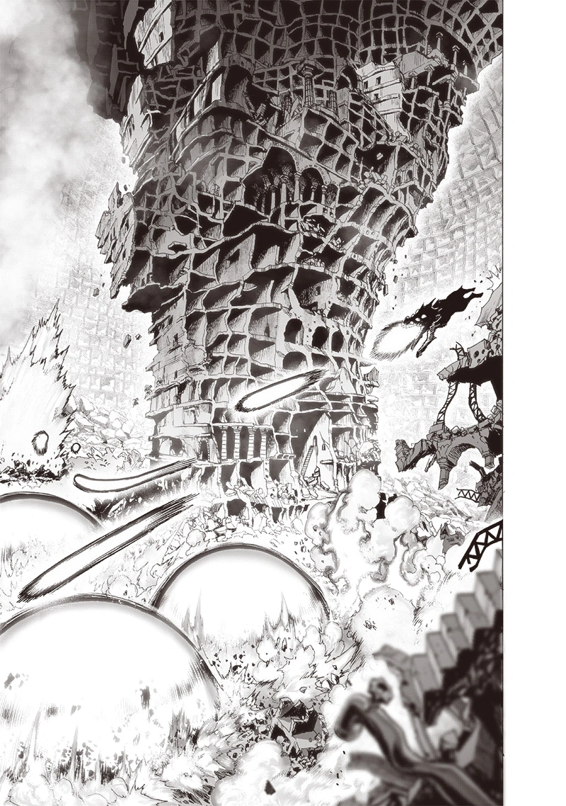 One Punch Man Manga Chapter 124 page 4 - New Fubuki Group scene