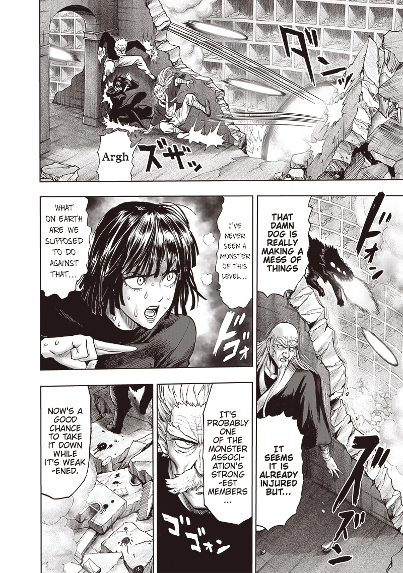 One Punch Man Manga Chapter 124 page 5 - New Fubuki Group scene