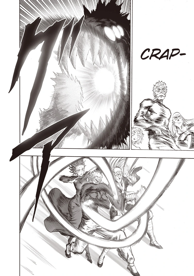 One Punch Man Manga Chapter 124 page 7 - New Fubuki Group scene