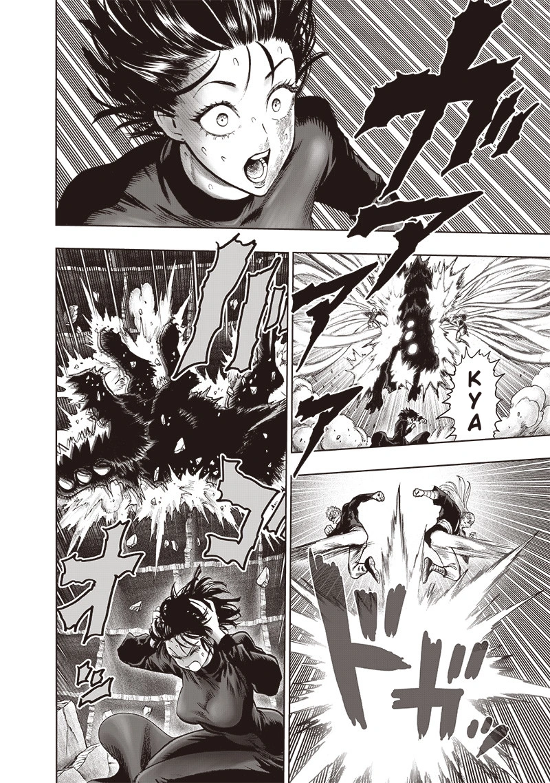 One Punch Man Manga Chapter 125 page 3 - Sit! scene
