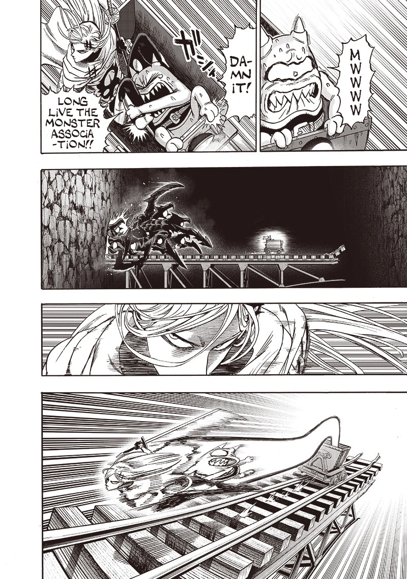 One Punch Man Manga Chapter 126 page 11 - Psykos scene