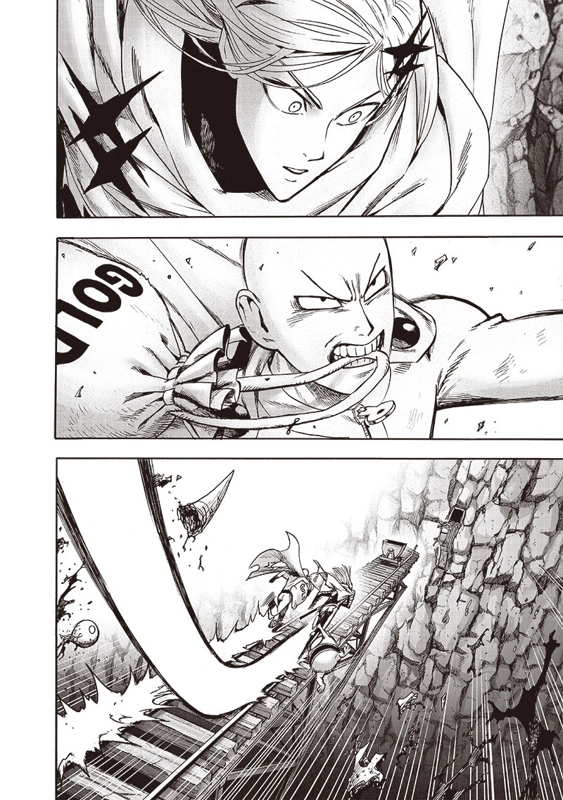 One Punch Man Manga Chapter 126 page 14 - Psykos scene