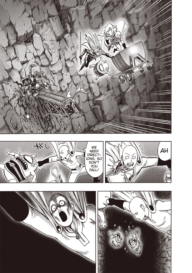 One Punch Man Manga Chapter 126 page 15 - Psykos scene