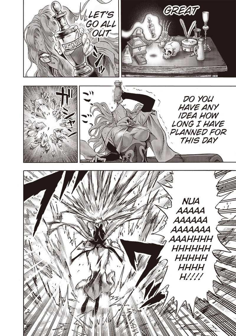 One Punch Man Manga Chapter 126 page 18 - Psykos scene