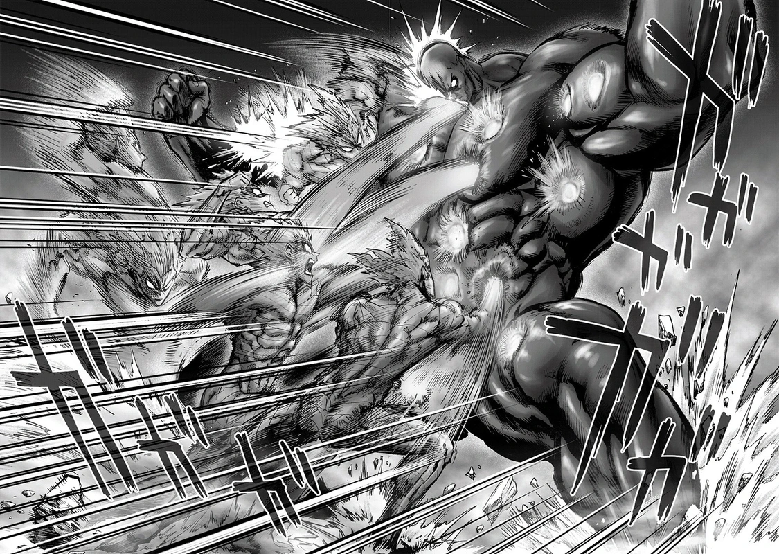 One Punch Man Manga Chapter 126 page 21 - Psykos scene