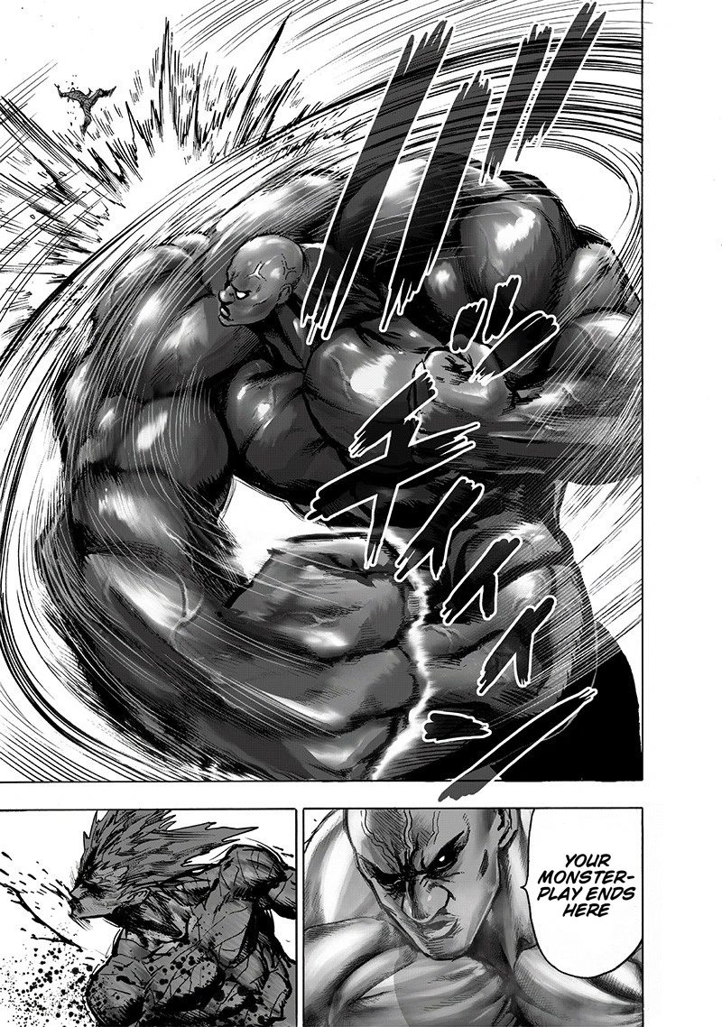One Punch Man Manga Chapter 126 page 25 - Psykos scene