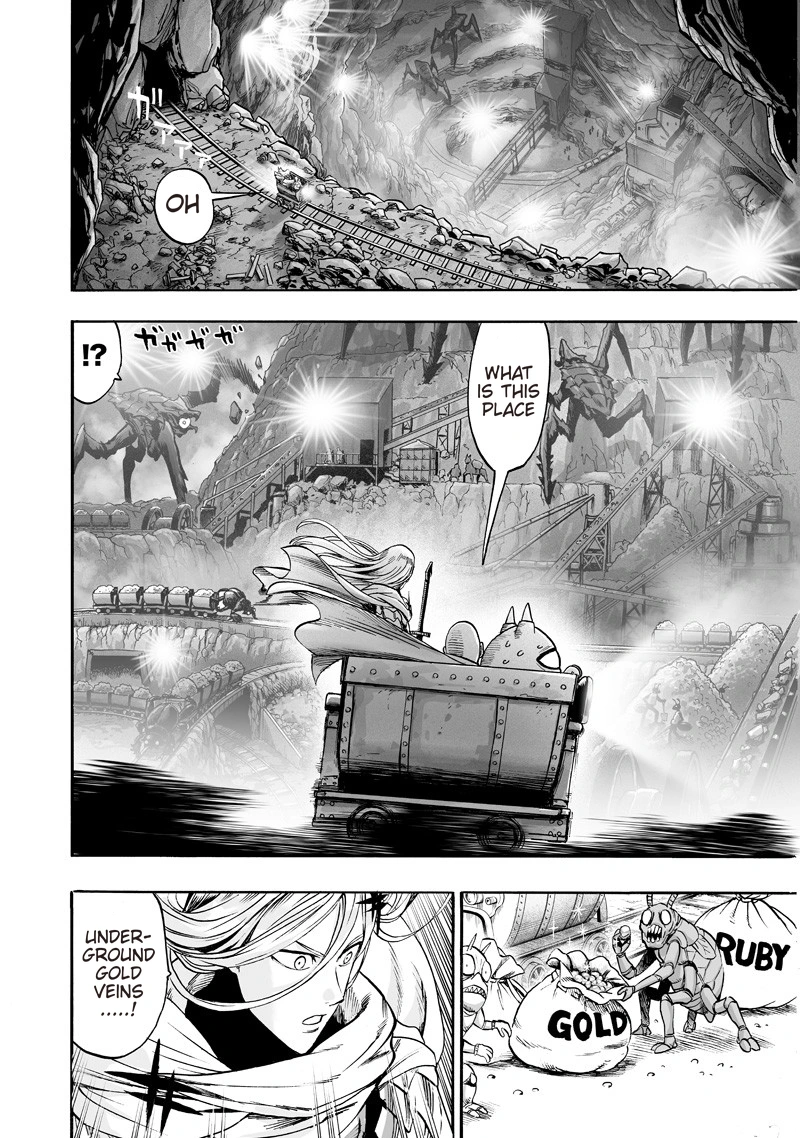 One Punch Man Manga Chapter 126 page 3 - Psykos scene