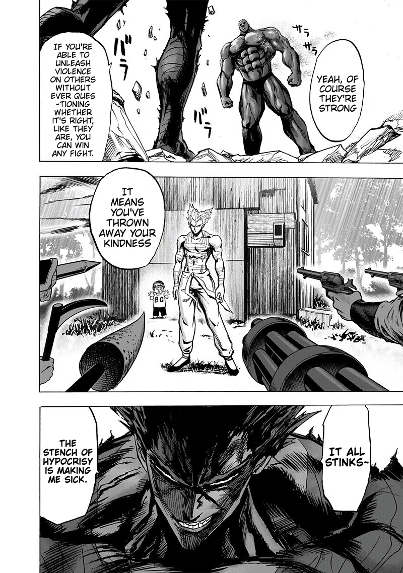 One Punch Man Manga Chapter 126 page 41 - Psykos scene