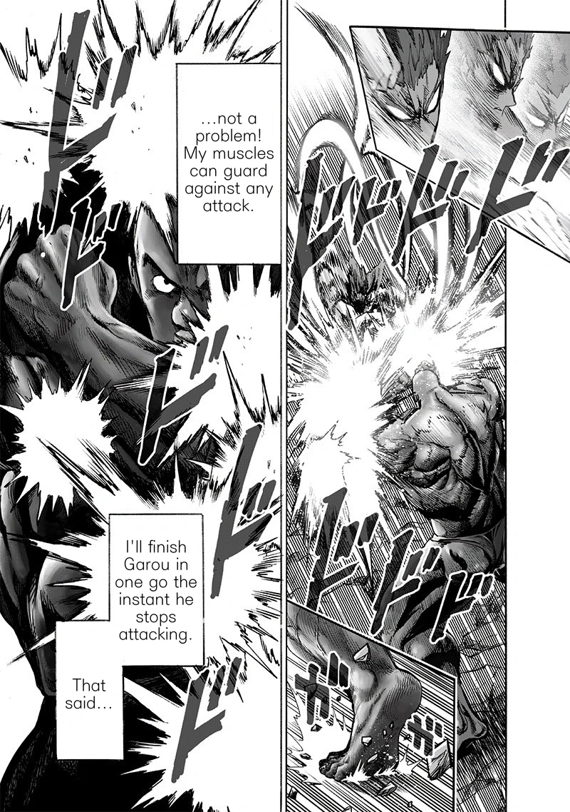One Punch Man Manga Chapter 126 page 46 - Psykos scene