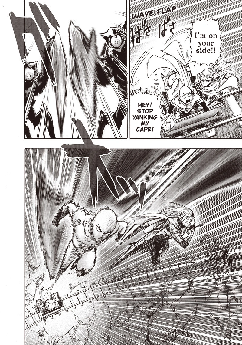 One Punch Man Manga Chapter 126 page 5 - Psykos scene