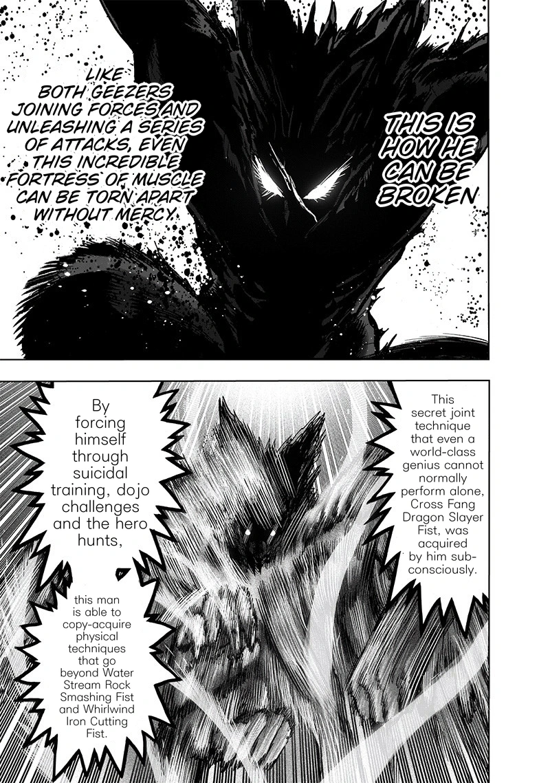 One Punch Man Manga Chapter 126 page 50 - Psykos scene