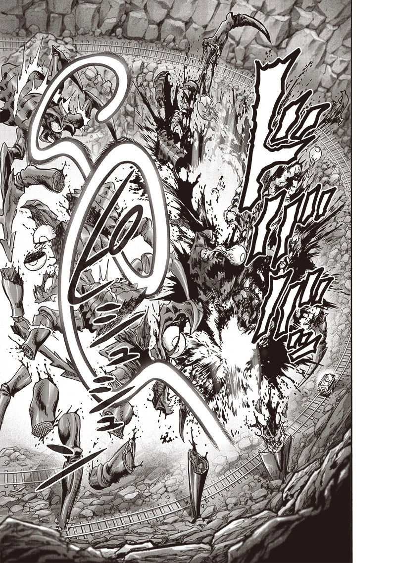 One Punch Man Manga Chapter 126 page 6 - Psykos scene