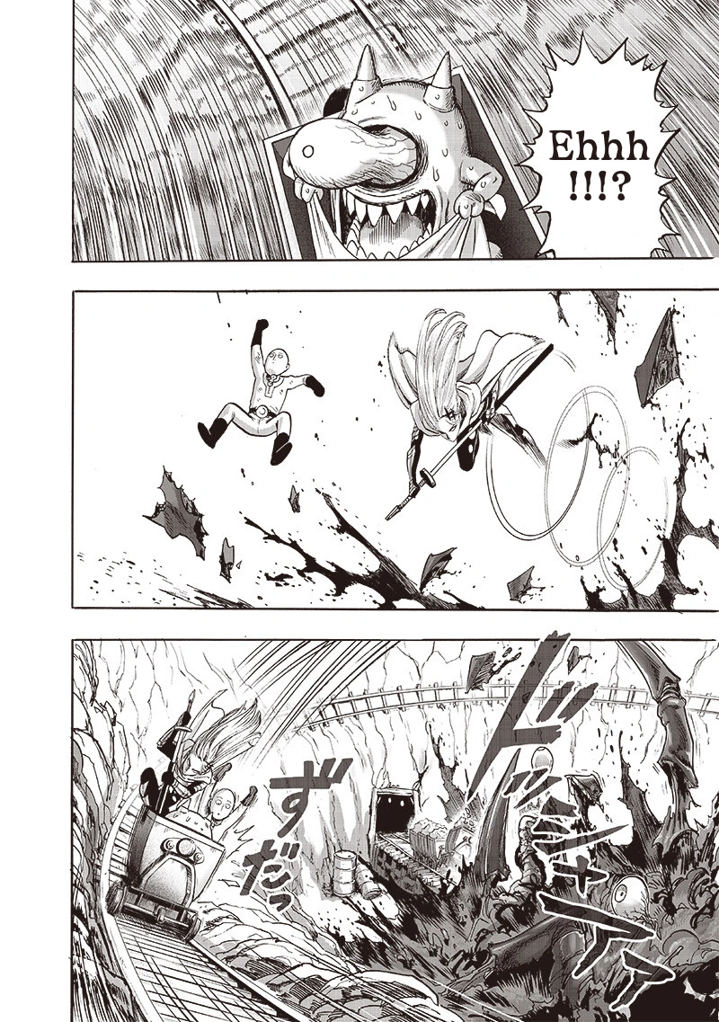 One Punch Man Manga Chapter 126 page 7 - Psykos scene