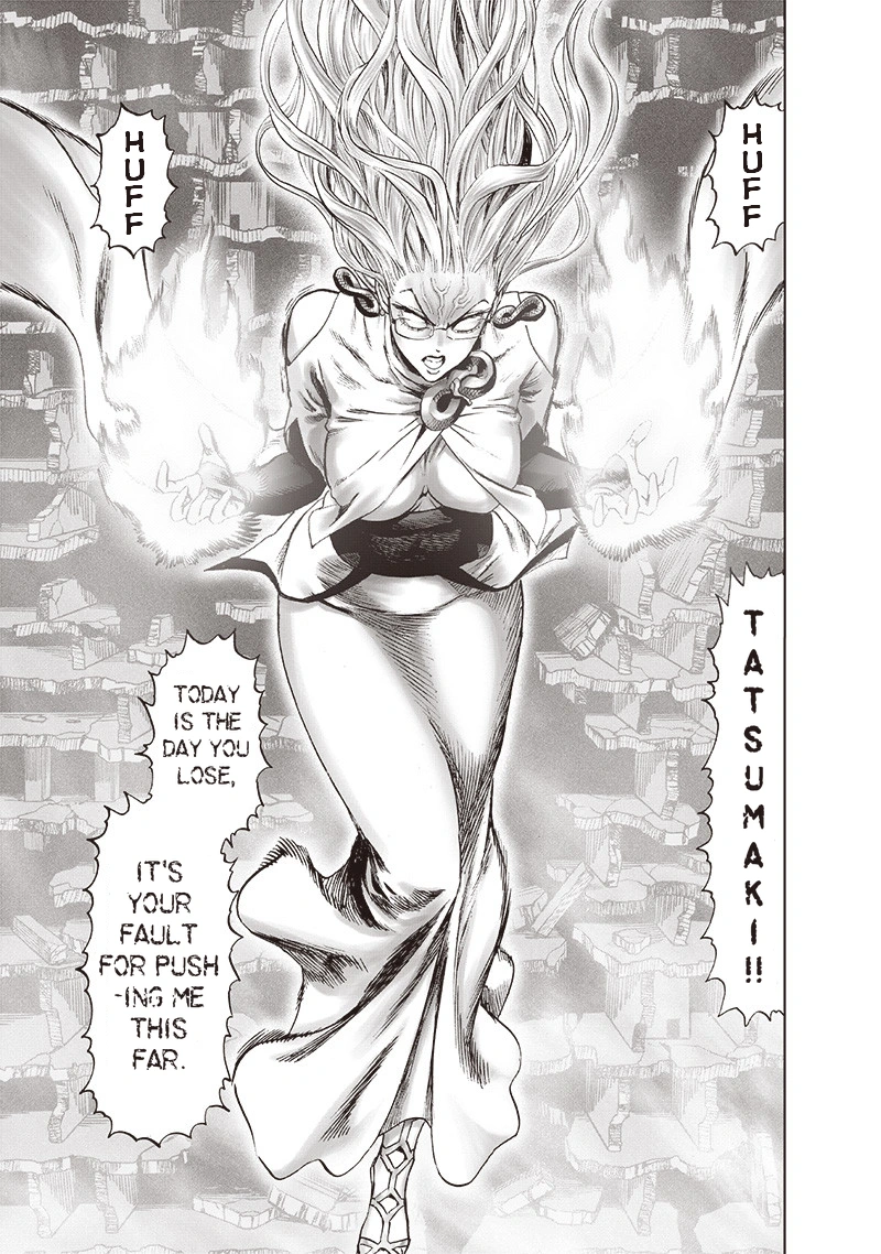 One Punch Man Manga Chapter 127 page 12 - Demons Combine! scene