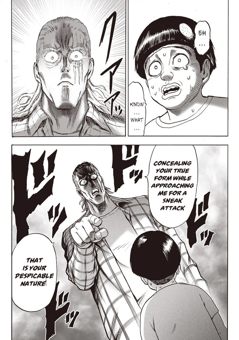 One Punch Man Manga Chapter 127 page 16 - Demons Combine! scene