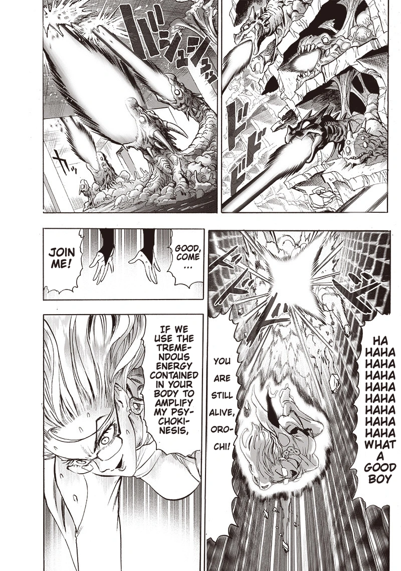 One Punch Man Manga Chapter 127 page 33 - Demons Combine! scene