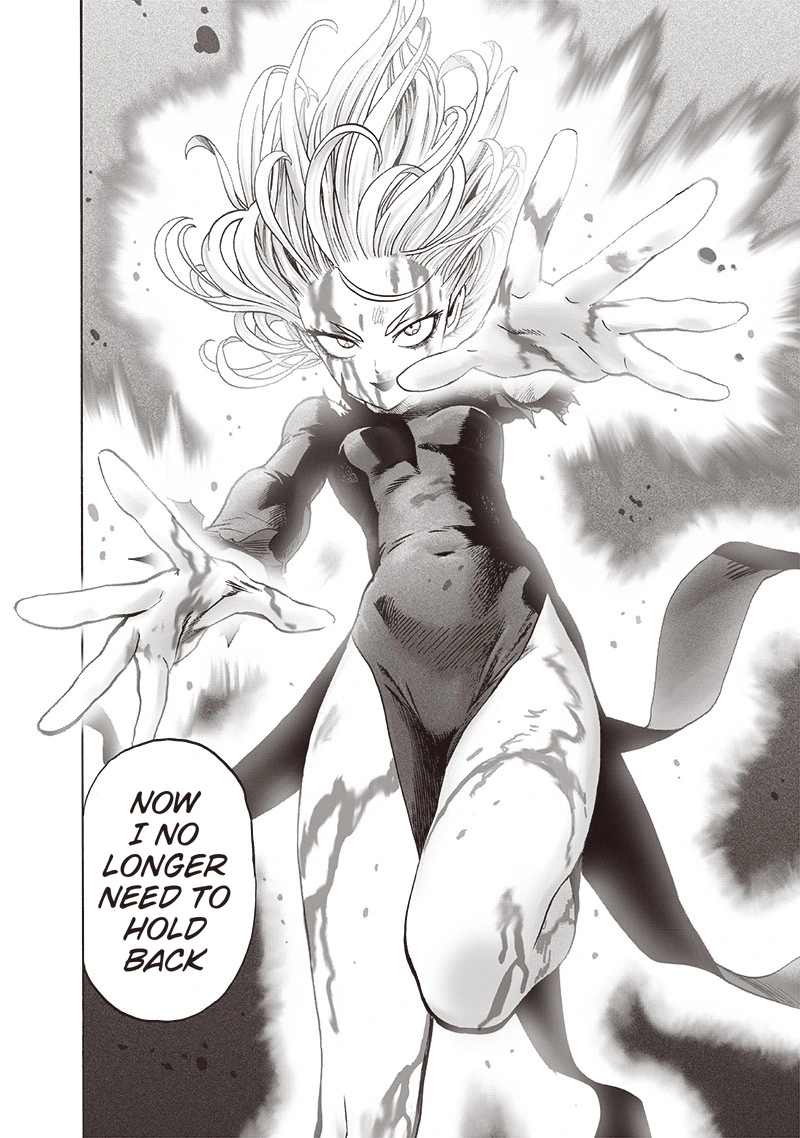 One Punch Man Manga Chapter 128 page 25 - Invasive Touch scene