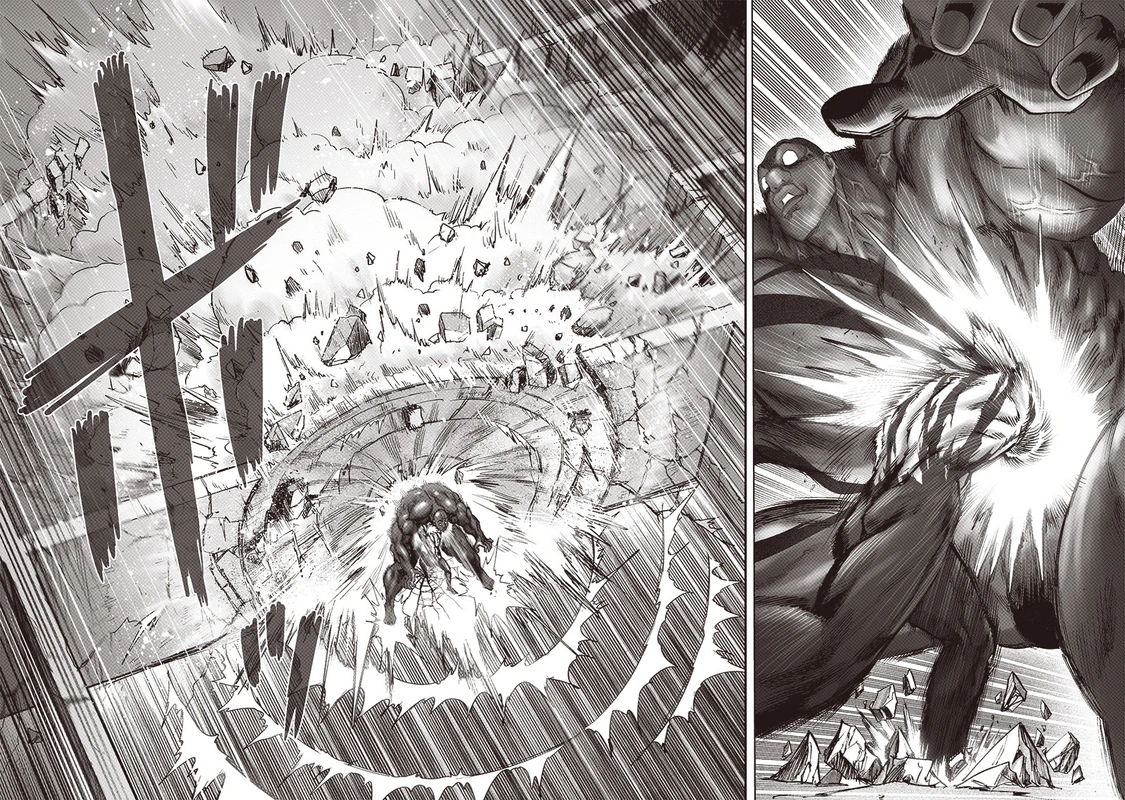 One Punch Man Manga Chapter 129 page 5 - Turn Over! scene