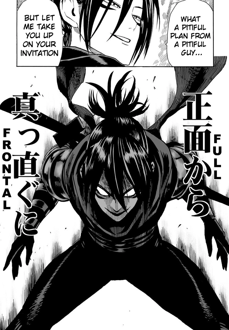 One Punch Man Manga Chapter 13 page 18 - Speed scene