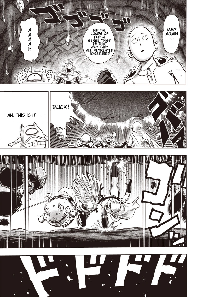 One Punch Man Manga Chapter 130 page 14 - Tatsumaki Full Power scene
