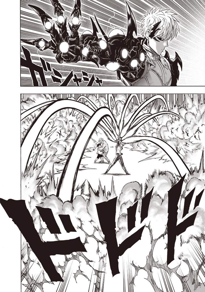 One Punch Man Manga Chapter 130 page 26 - Tatsumaki Full Power scene