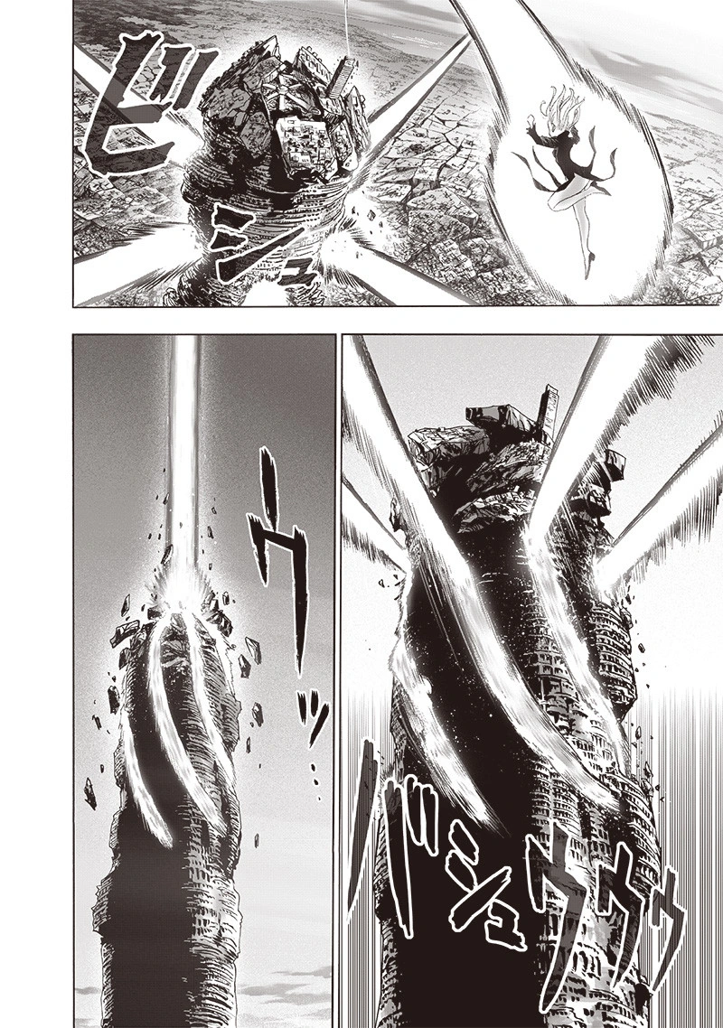 One Punch Man Manga Chapter 130 page 28 - Tatsumaki Full Power scene