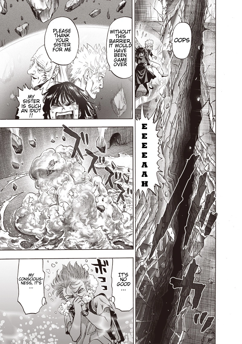 One Punch Man Manga Chapter 130 page 4 - Tatsumaki Full Power scene