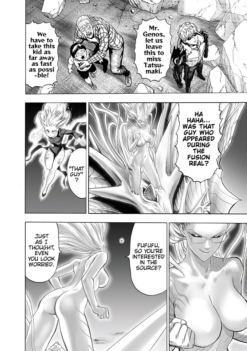 One Punch Man Manga Chapter 132 page 14 - Something Huge scene