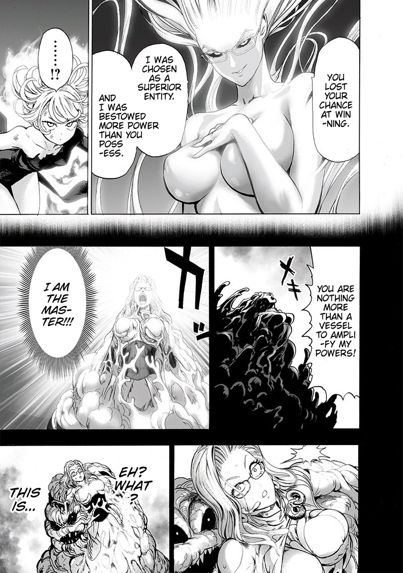 One Punch Man Manga Chapter 132 page 15 - Something Huge scene