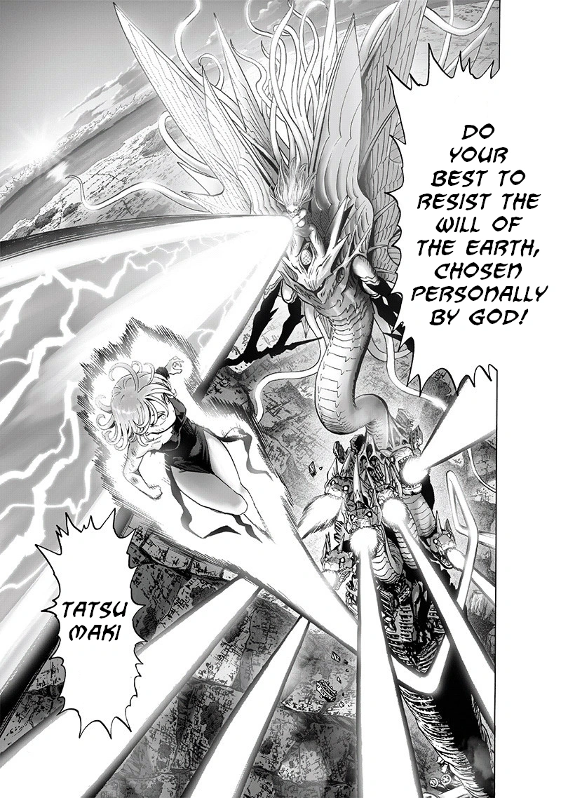 One Punch Man Manga Chapter 132 page 24 - Something Huge scene