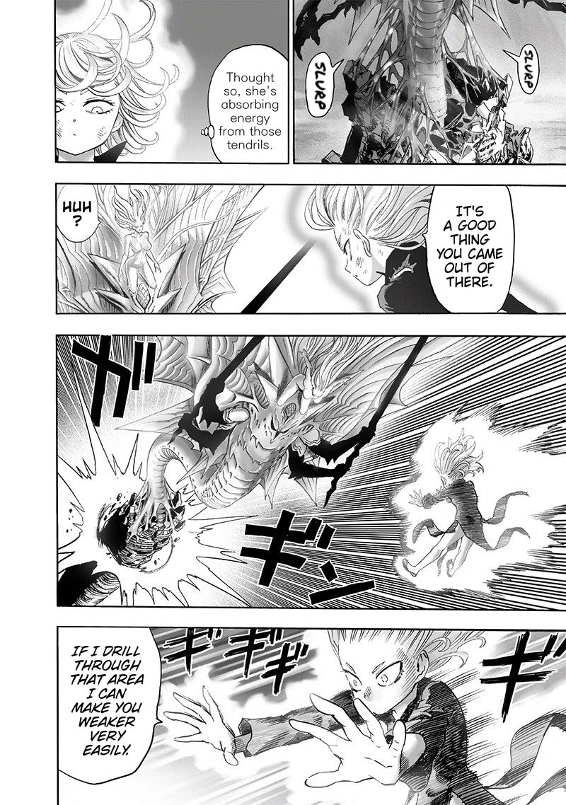 One Punch Man Manga Chapter 132 page 5 - Something Huge scene