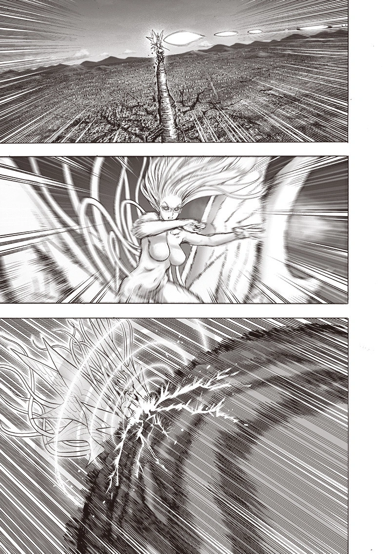 One Punch Man Manga Chapter 133 page 10 - Glorious Being scene