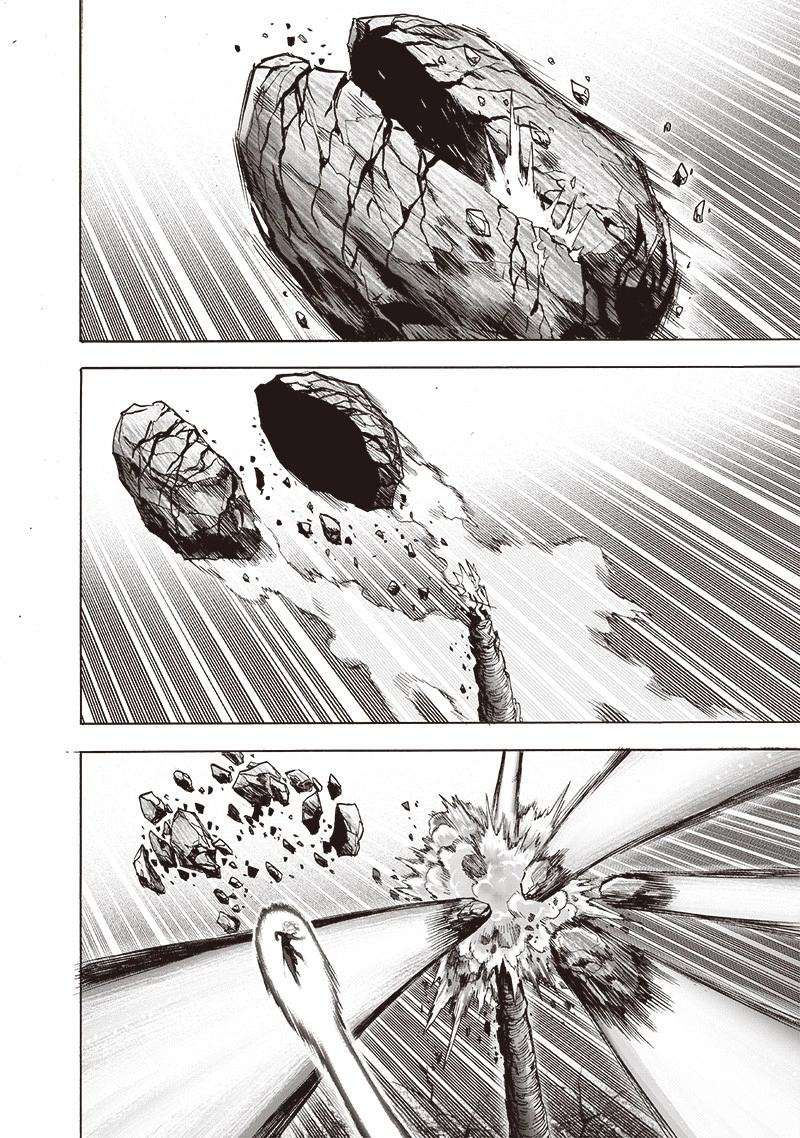One Punch Man Manga Chapter 133 page 11 - Glorious Being scene