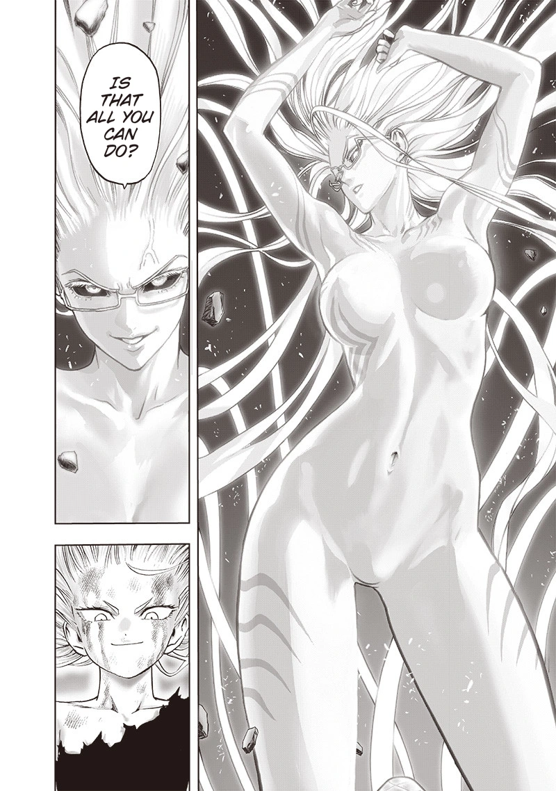 One Punch Man Manga Chapter 133 page 13 - Glorious Being scene