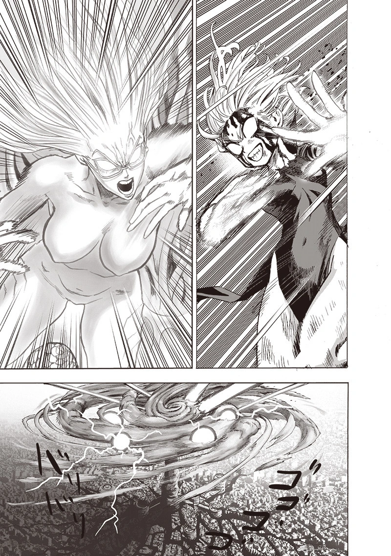 One Punch Man Manga Chapter 133 page 14 - Glorious Being scene